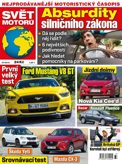 E-magazín Svět motorů - 7.9.2015 - CZECH NEWS CENTER a. s.