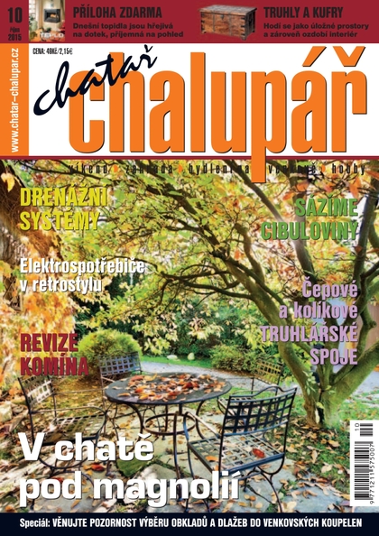 E-magazín Chatař Chalupář 10/2015 - Časopisy pro volný čas s. r. o.