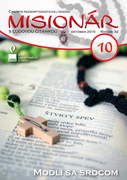 E-magazín Misionár 10/2015 - Redemptoristi – Vydavateľstvo Misionár