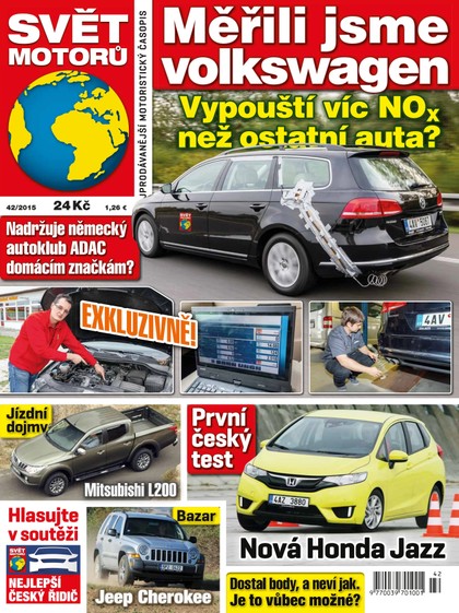 E-magazín Svět motorů - 12.10.2015 - CZECH NEWS CENTER a. s.