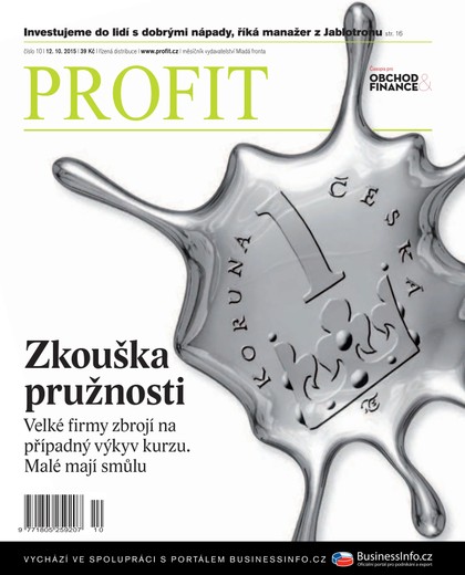 E-magazín Profit 12.10.2015 - Czech Media Invest