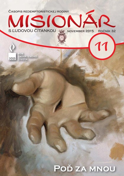 E-magazín Misionár 11/2015 - Redemptoristi – Vydavateľstvo Misionár