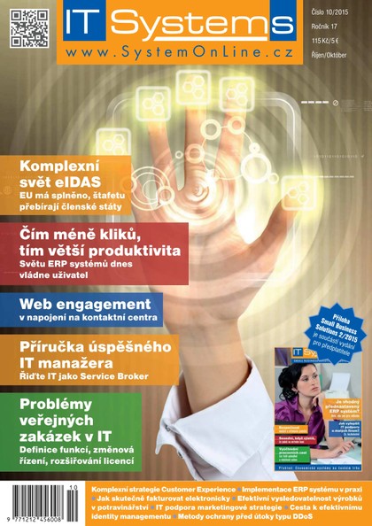 E-magazín IT Systems 10/2015 - CCB, spol. s r.o.