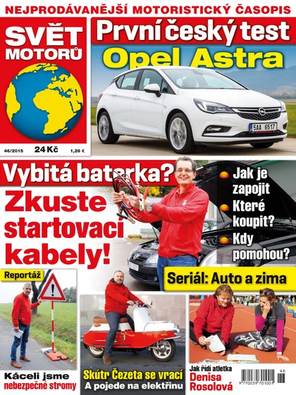 E-magazín Svět motorů - 9.11.2015 - CZECH NEWS CENTER a. s.