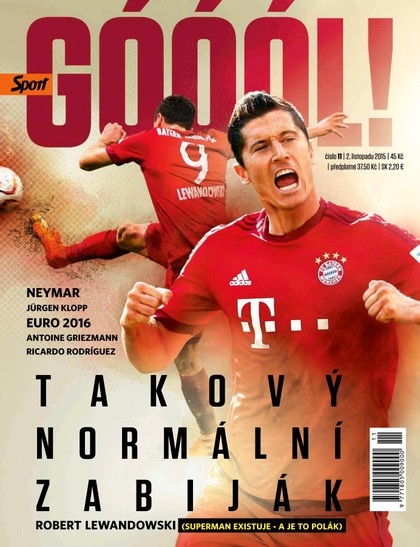 E-magazín Sport Goool! - 11/2015 - CZECH NEWS CENTER a. s.