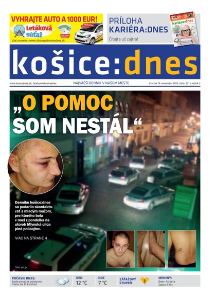 E-magazín košice:dnes, 19.11.2015 - KRATKY GLOBAL: PUBLISHING, družstvo