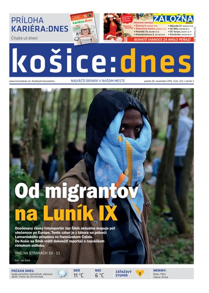 E-magazín košice:dnes, 20.11.2015 - KRATKY GLOBAL: PUBLISHING, družstvo