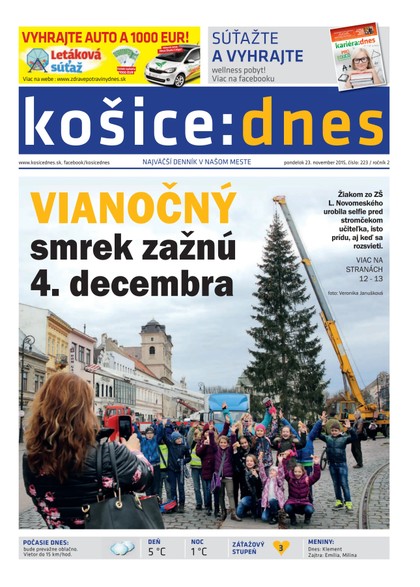 E-magazín košice:dnes 23.11.2015 - KRATKY GLOBAL: PUBLISHING, družstvo