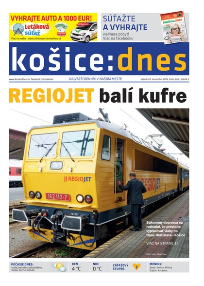 E-magazín košice:dnes 24.11.2015 - KRATKY GLOBAL: PUBLISHING, družstvo