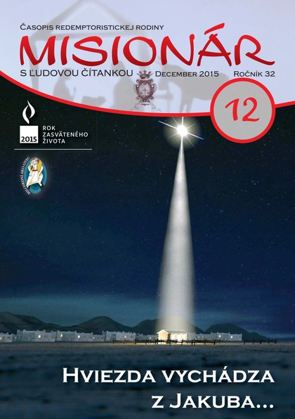 E-magazín Misionár 12/2015 - Redemptoristi – Vydavateľstvo Misionár