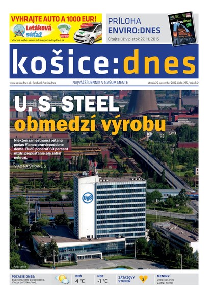 E-magazín košice:dnes 25.11.2015 - KRATKY GLOBAL: PUBLISHING, družstvo