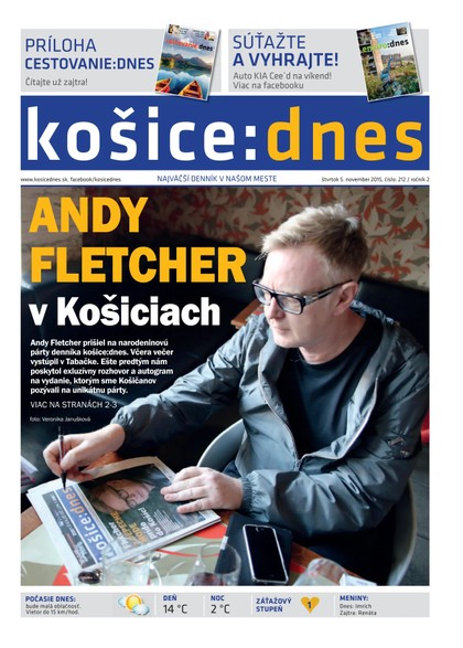 E-magazín košice:dnes 5.11.2015 - KRATKY GLOBAL: PUBLISHING, družstvo