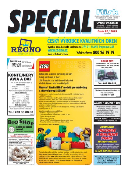 E-magazín Special 22/2015 - Risk