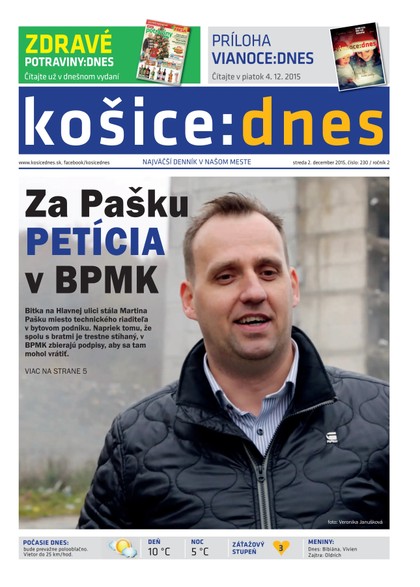 E-magazín košice:dnes 2.12.2015 - KRATKY GLOBAL: PUBLISHING, družstvo