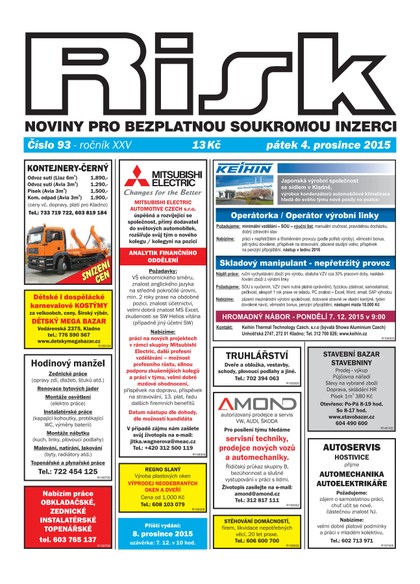 E-magazín Risk 93/2015 - Risk