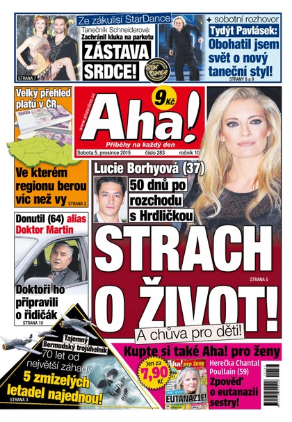 E-magazín AHA! - 5.12.2015 - CZECH NEWS CENTER a. s.