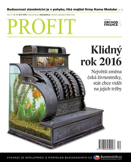 E-magazín Profit 14.12.2015 - Czech Media Invest