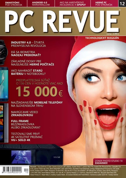 E-magazín PC REVUE 12/2015 -  DIGITAL VISIONS spol. s r.o. 