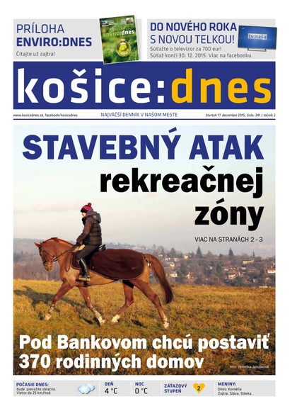 E-magazín košice:dnes 17.12.2015 - KRATKY GLOBAL: PUBLISHING, družstvo