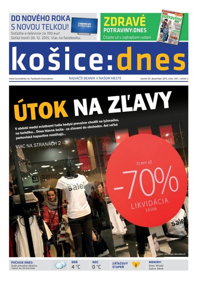 E-magazín košice:dnes 29.12.2015 - KRATKY GLOBAL: PUBLISHING, družstvo