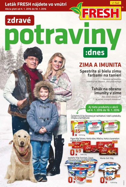 E-magazín Zdravé potraviny:dnes 4.1.2015 - 18.1.2015 (stred a západ SR) - KRATKY GLOBAL: PUBLISHING, družstvo