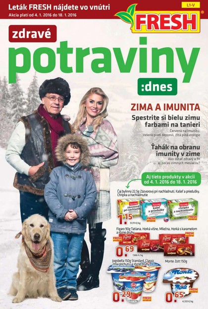 E-magazín Zdravé potraviny:dnes 4.1.2015-18.1.2015 (východ SR) - KRATKY GLOBAL: PUBLISHING, družstvo