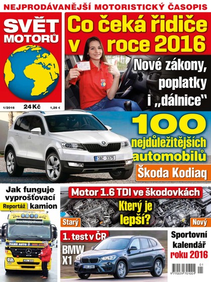 E-magazín Svět motorů - 4.1.2016 - CZECH NEWS CENTER a. s.