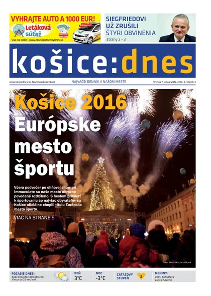 E-magazín košice:dnes 7.1.2016 - KRATKY GLOBAL: PUBLISHING, družstvo