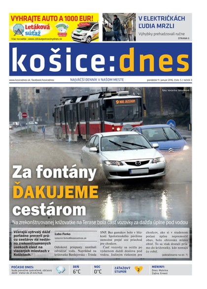 E-magazín košice:dnes 11.1.2016 - KRATKY GLOBAL: PUBLISHING, družstvo