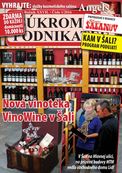 E-magazín Súkromný podnikateľ 1/2016 - Fantázia media, s. r. o.