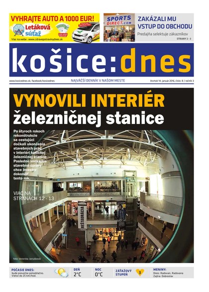 E-magazín košice:dnes 14.1.2016 - KRATKY GLOBAL: PUBLISHING, družstvo