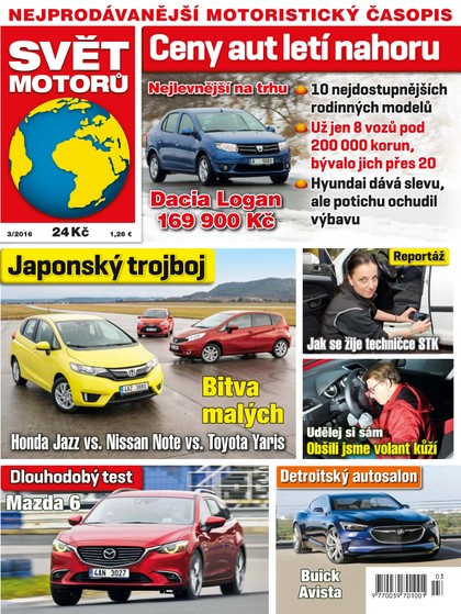 E-magazín Svět motorů - 18.1.2016 - CZECH NEWS CENTER a. s.