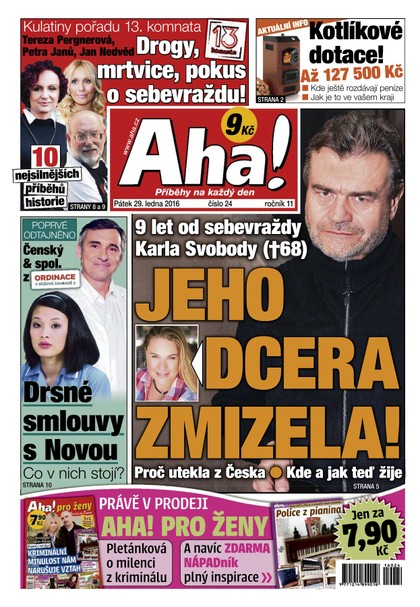 E-magazín AHA! - 29.1.2016 - CZECH NEWS CENTER a. s.