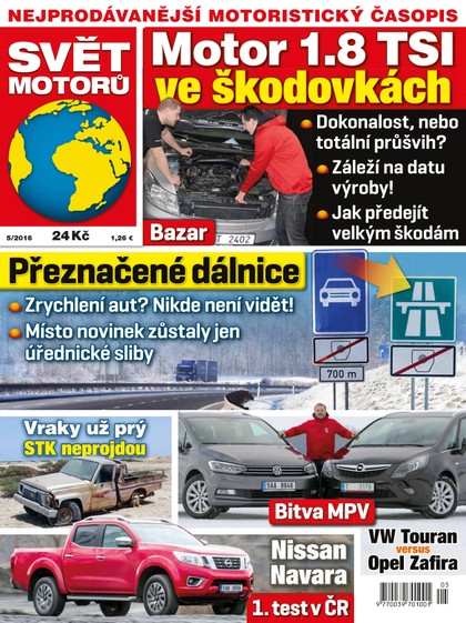 E-magazín Svět motorů - 1.2.2016 - CZECH NEWS CENTER a. s.