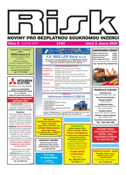 E-magazín Risk 9/2016 - Risk