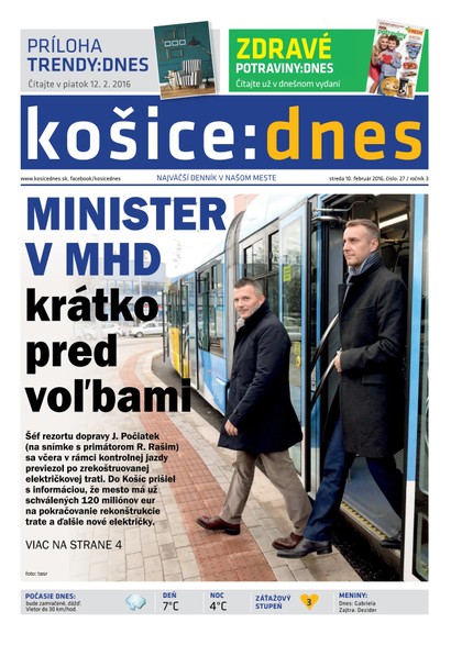 E-magazín košice:dnes 10.2.2016 - KRATKY GLOBAL: PUBLISHING, družstvo