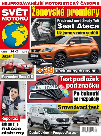 E-magazín Svět motorů - 15.2.2016 - CZECH NEWS CENTER a. s.