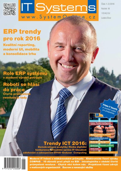 E-magazín IT Systems 1-2/2016 - CCB, spol. s r.o.