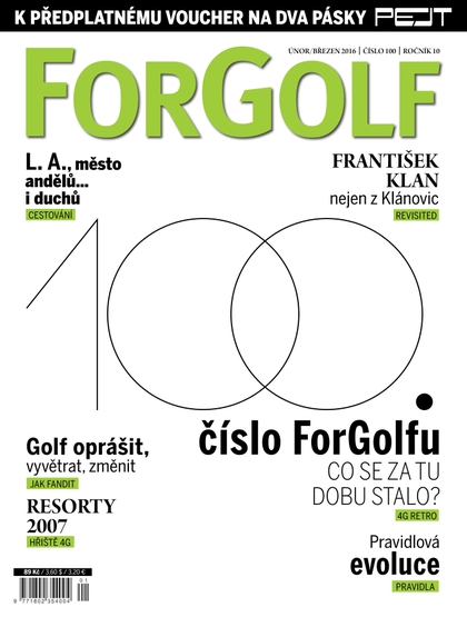 E-magazín ForGolf - 02-03/2016 - ForGolf Media s.r.o.