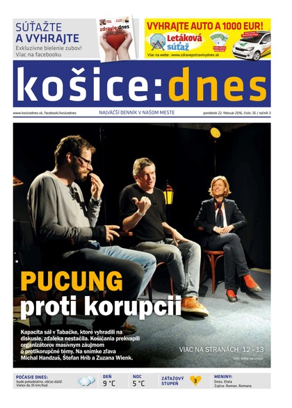 E-magazín košice:dnes 22.2.2016 - KRATKY GLOBAL: PUBLISHING, družstvo