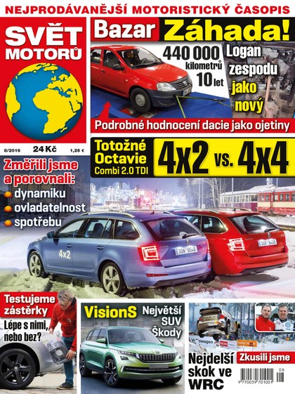 E-magazín Svět motorů - 22.2.2016 - CZECH NEWS CENTER a. s.