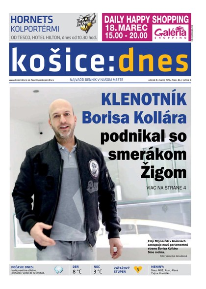 E-magazín košice:dnes 8.3.2016 - KRATKY GLOBAL: PUBLISHING, družstvo