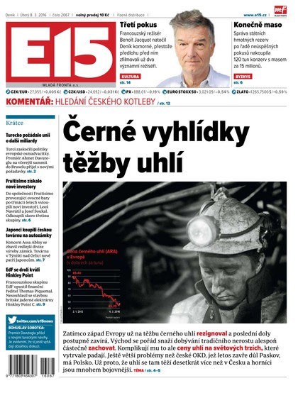 E-magazín E15 8.3.2016 - Czech Media Invest