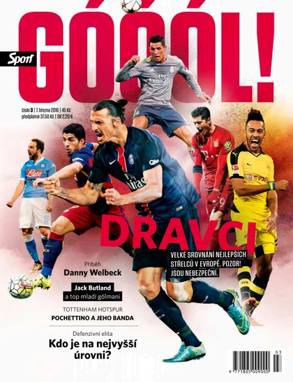 E-magazín Sport Goool! - 3/2016 - CZECH NEWS CENTER a. s.