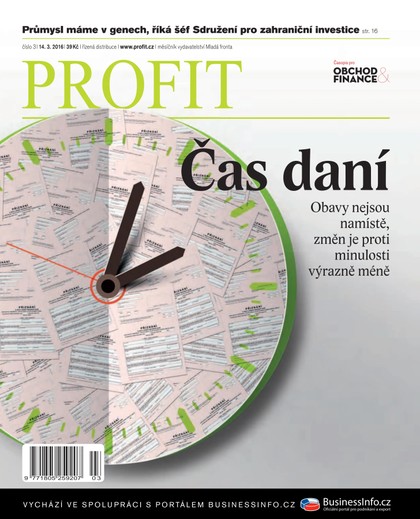 E-magazín Profit 14.3.2016 - Czech Media Invest