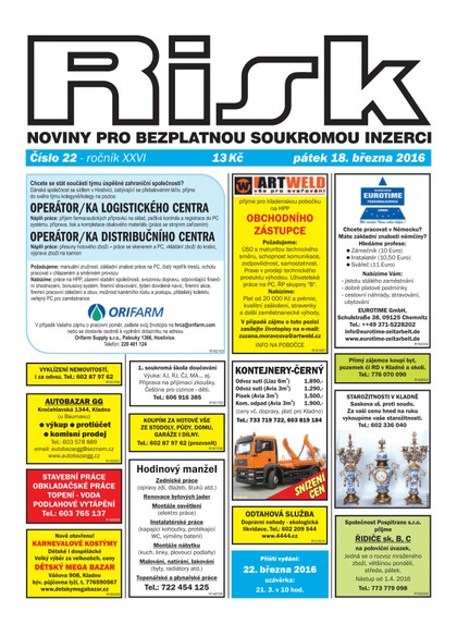 E-magazín Risk 22/2016 - Risk