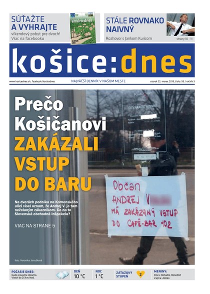 E-magazín košice:dnes 22.3.2016 - KRATKY GLOBAL: PUBLISHING, družstvo