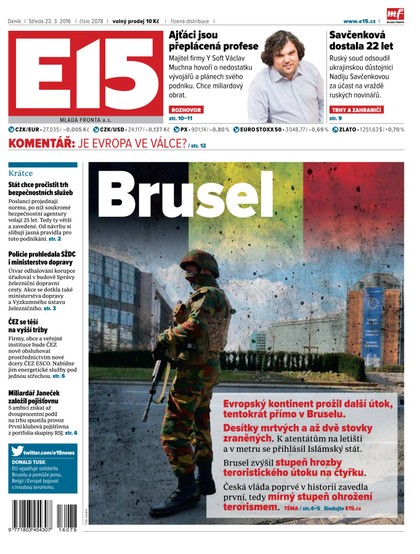 E-magazín E15 23.3.2016 - Czech Media Invest