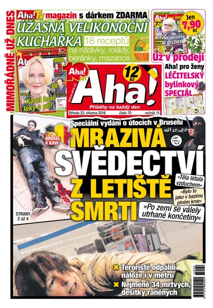 E-magazín AHA! - 23.3.2016 - CZECH NEWS CENTER a. s.