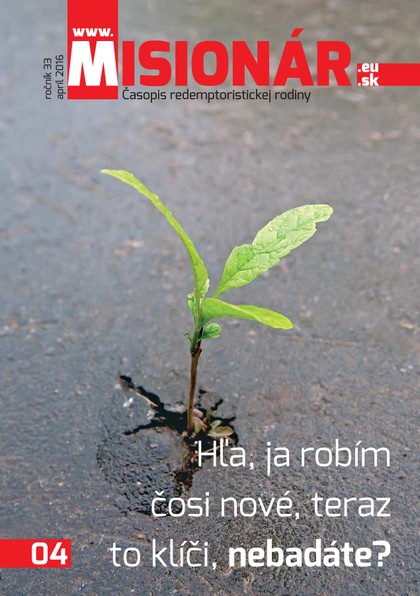 E-magazín Misionár 4/2016 - Redemptoristi – Vydavateľstvo Misionár